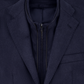 Jasje met uitneembare kraag van wol | FULL_WIDTH | BLUE NAVY