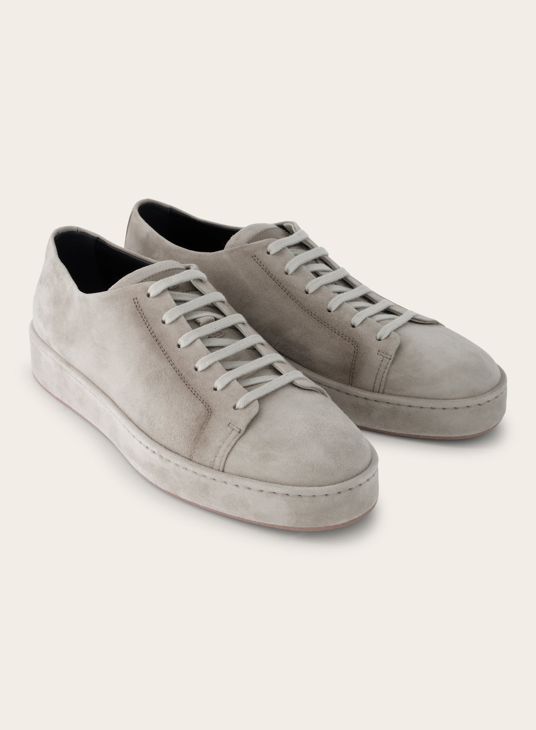 Clean Icon sneaker van wol | TAUPE