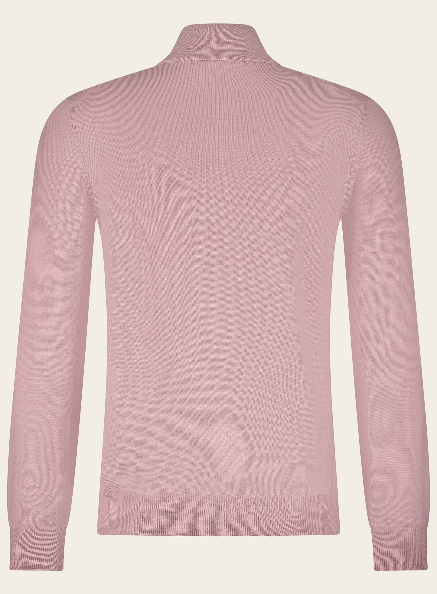 Half-zip trui van wol | ROZE