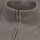 Half-zip ritsvest van cashmere | FULL_WIDTH | TAUPE