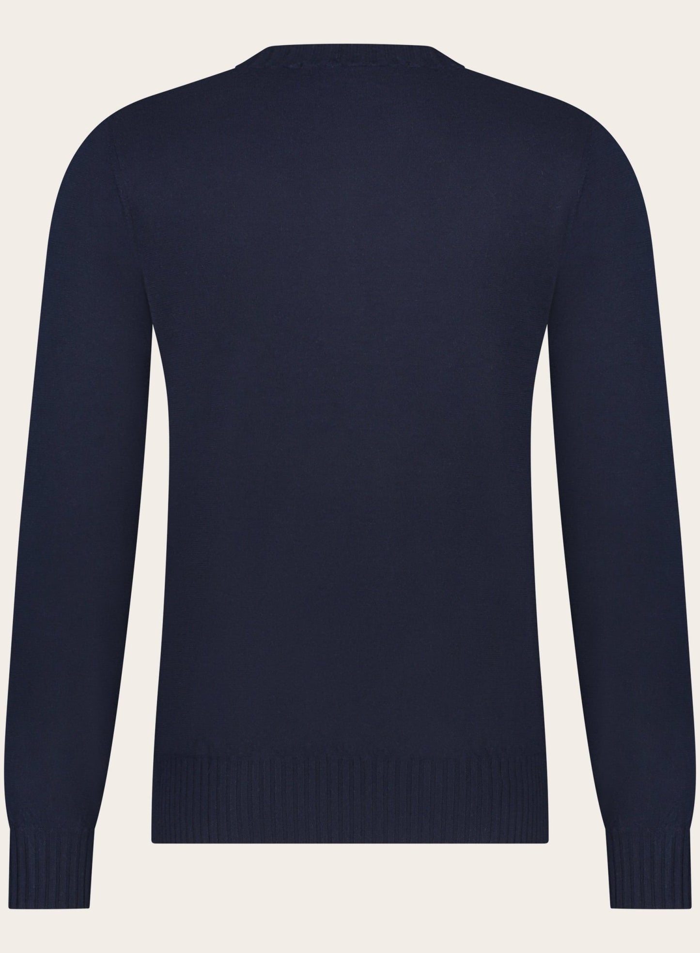 Crewneck van cashmere duvet | BLUE NAVY