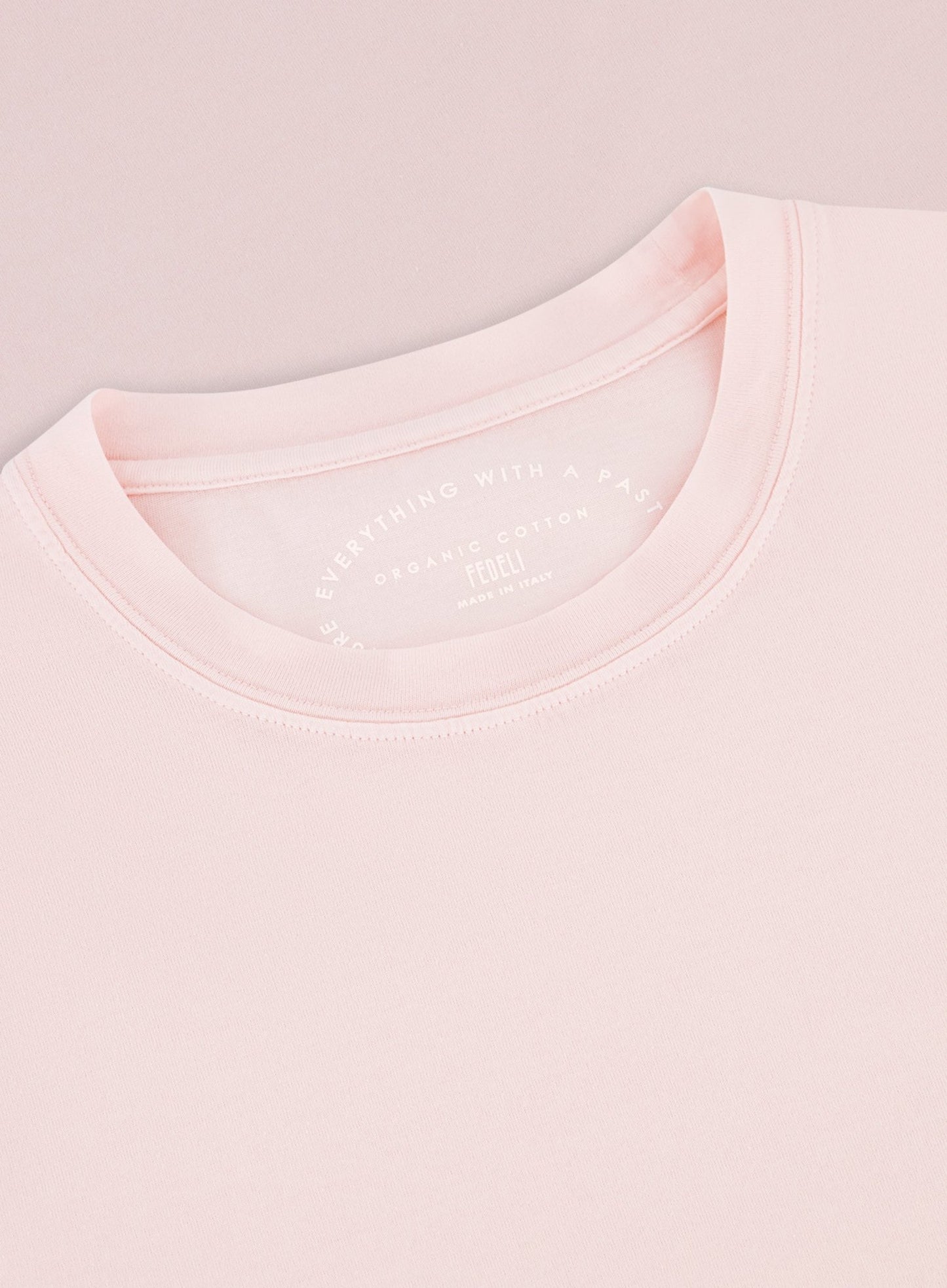 Crewneck T-shirt van katoen | L.ROZE