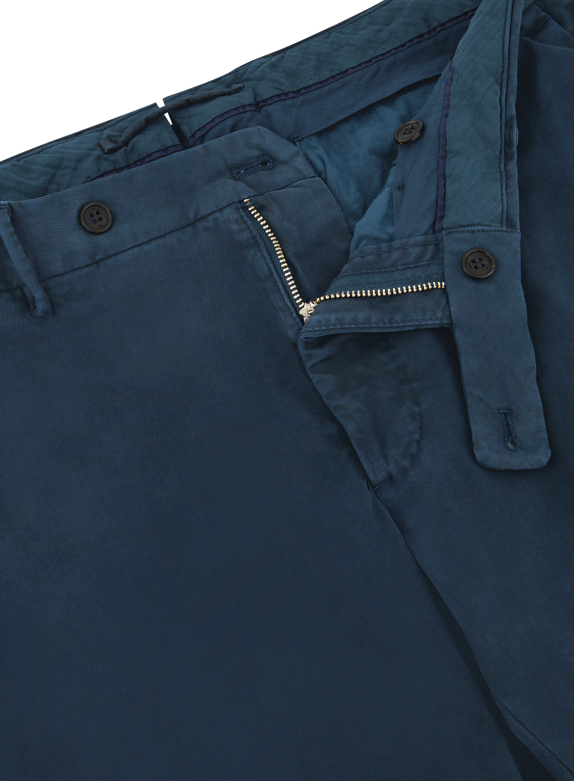 Pantalon van katoen | FULL_WIDTH | BLUE NAVY