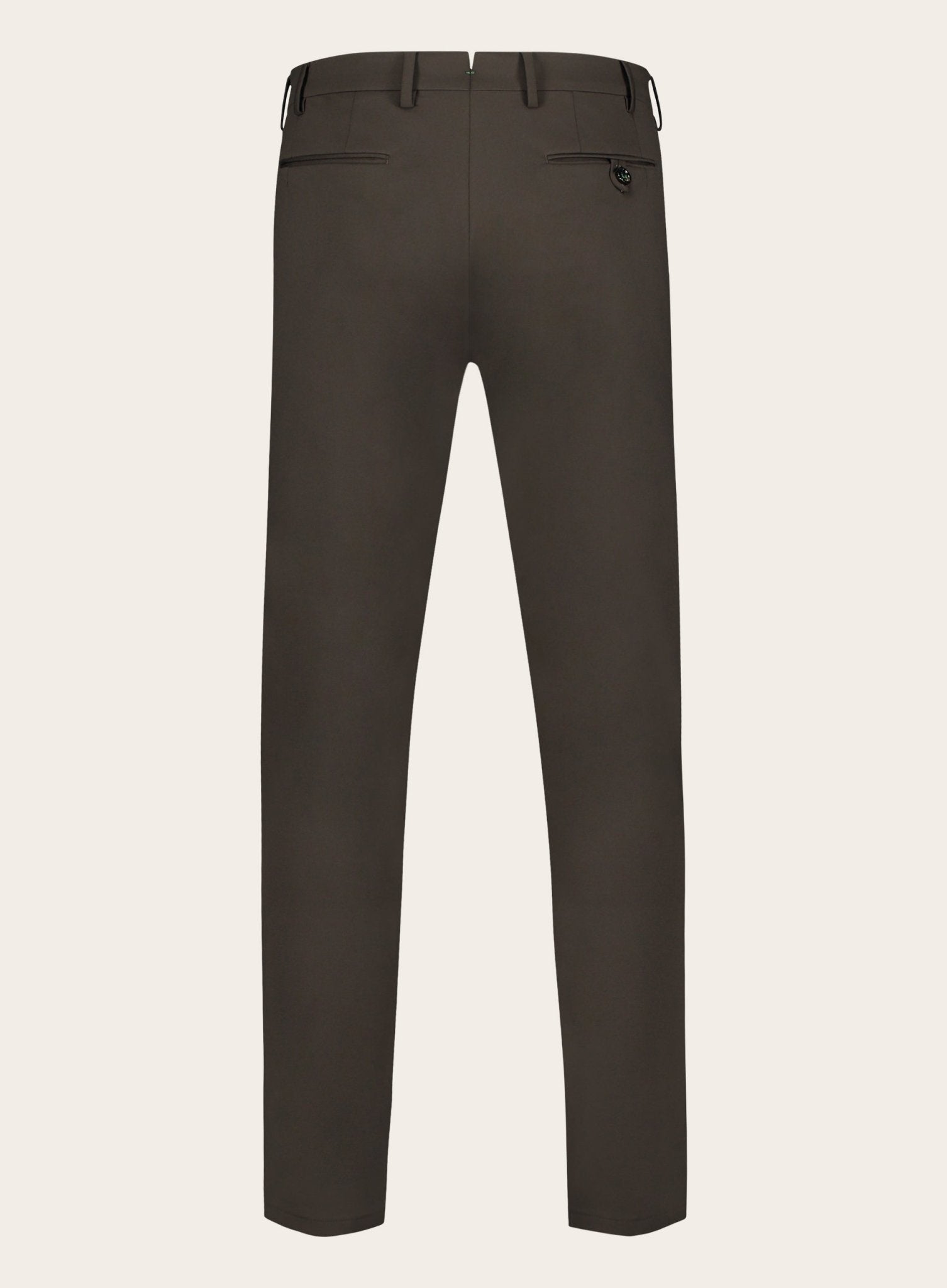 Pantalon met stretch | D.Bruin