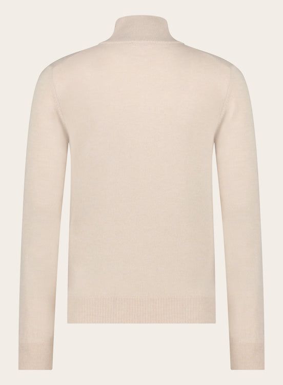 Ritsvest van wol en cashmere | L.BEIGE