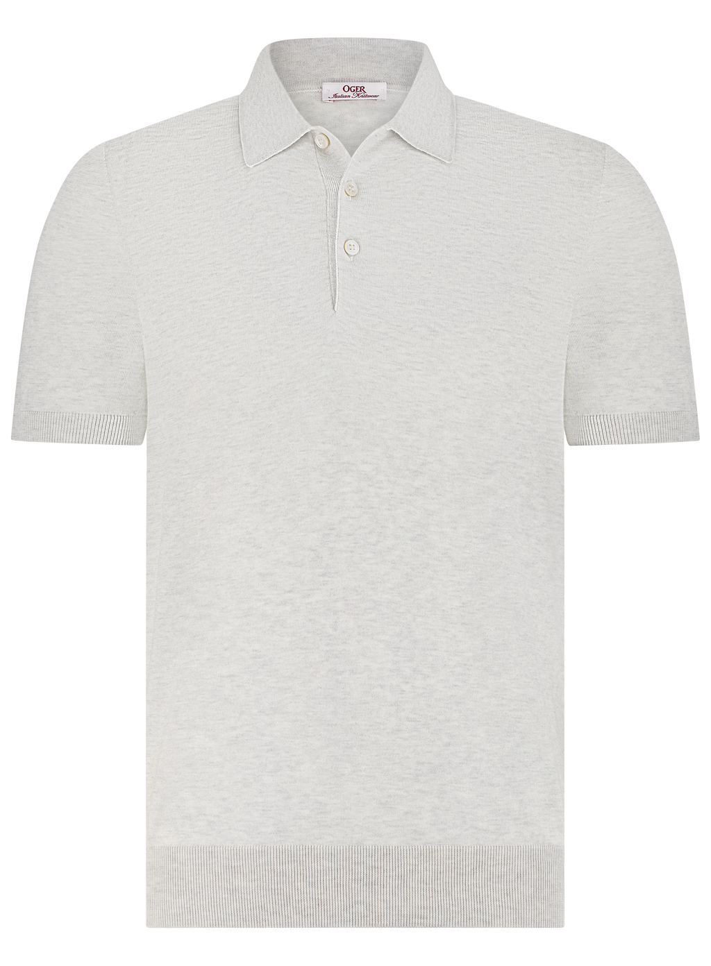 Poloshirt van katoen | L.Grijs