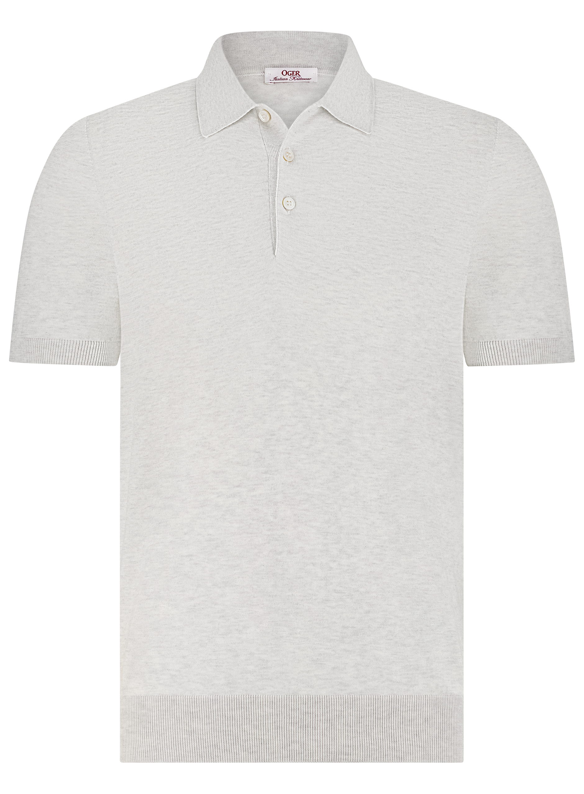 Poloshirt van katoen | L.Grijs