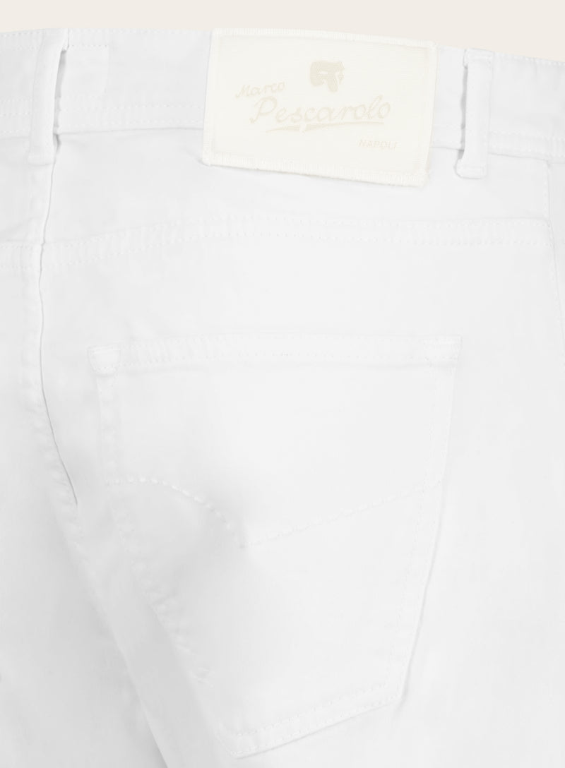 Slim-fit jeans van katoen | FULL_WIDTH | Wit