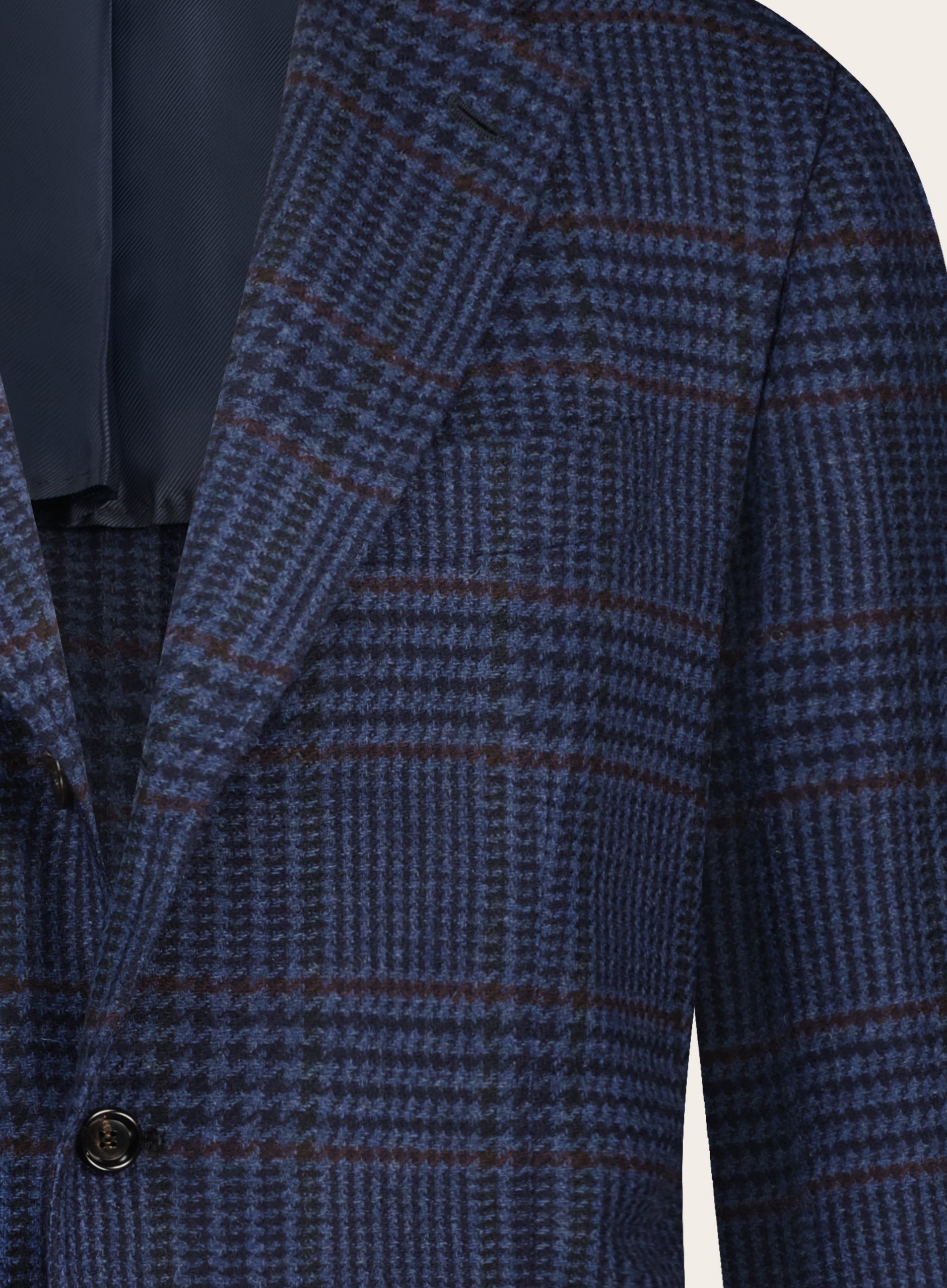 Handgemaakt jasje van cashmere | BLUE NAVY