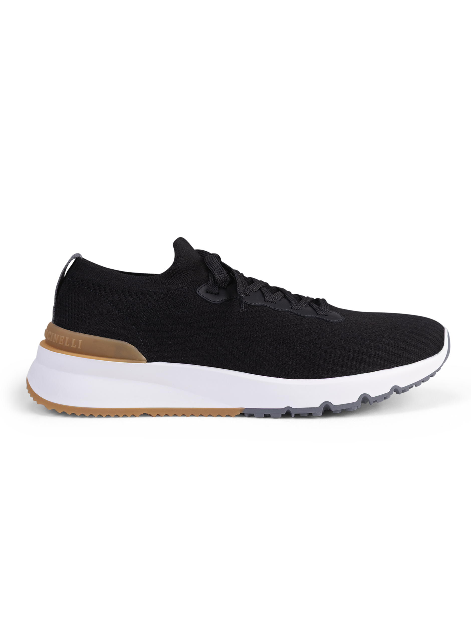 Knitted sneakers van wol | BLUE NAVY