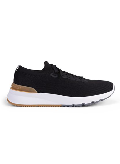 Knitted sneakers van wol | BLUE NAVY