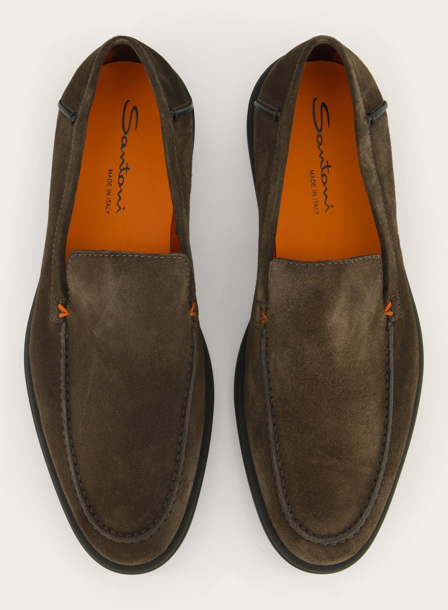 Detroit loafers van suède | D.Bruin