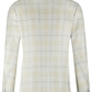 Handgemaakt glencheck jasje van cashmere | Beige