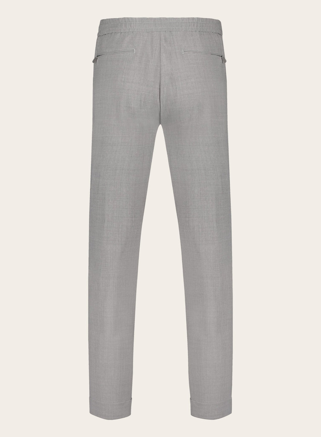 Carraciolo pantalon van wol | L.Grijs