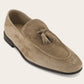 Tassel loafers van suède | Beige-Bruin