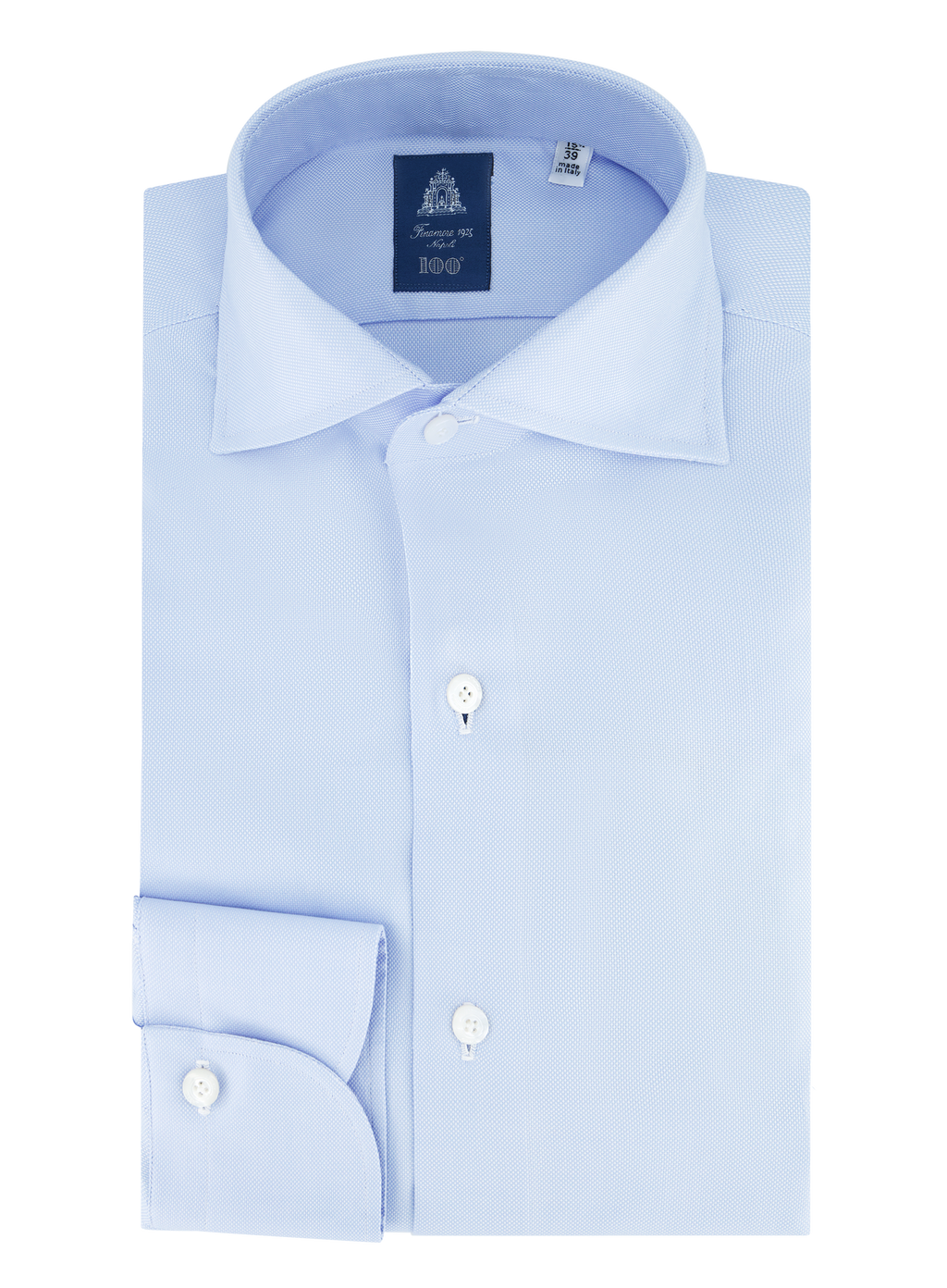 Napoli shirt van katoen | L.Blauw