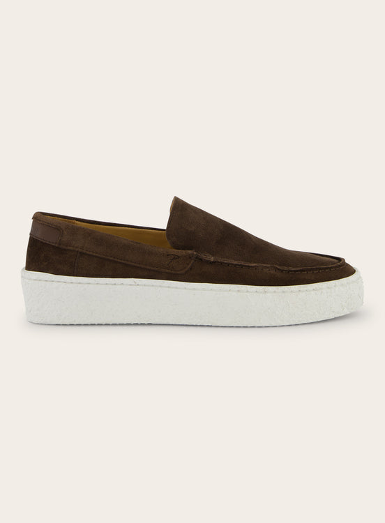 Sprezzatura loafers van suède | D.Bruin