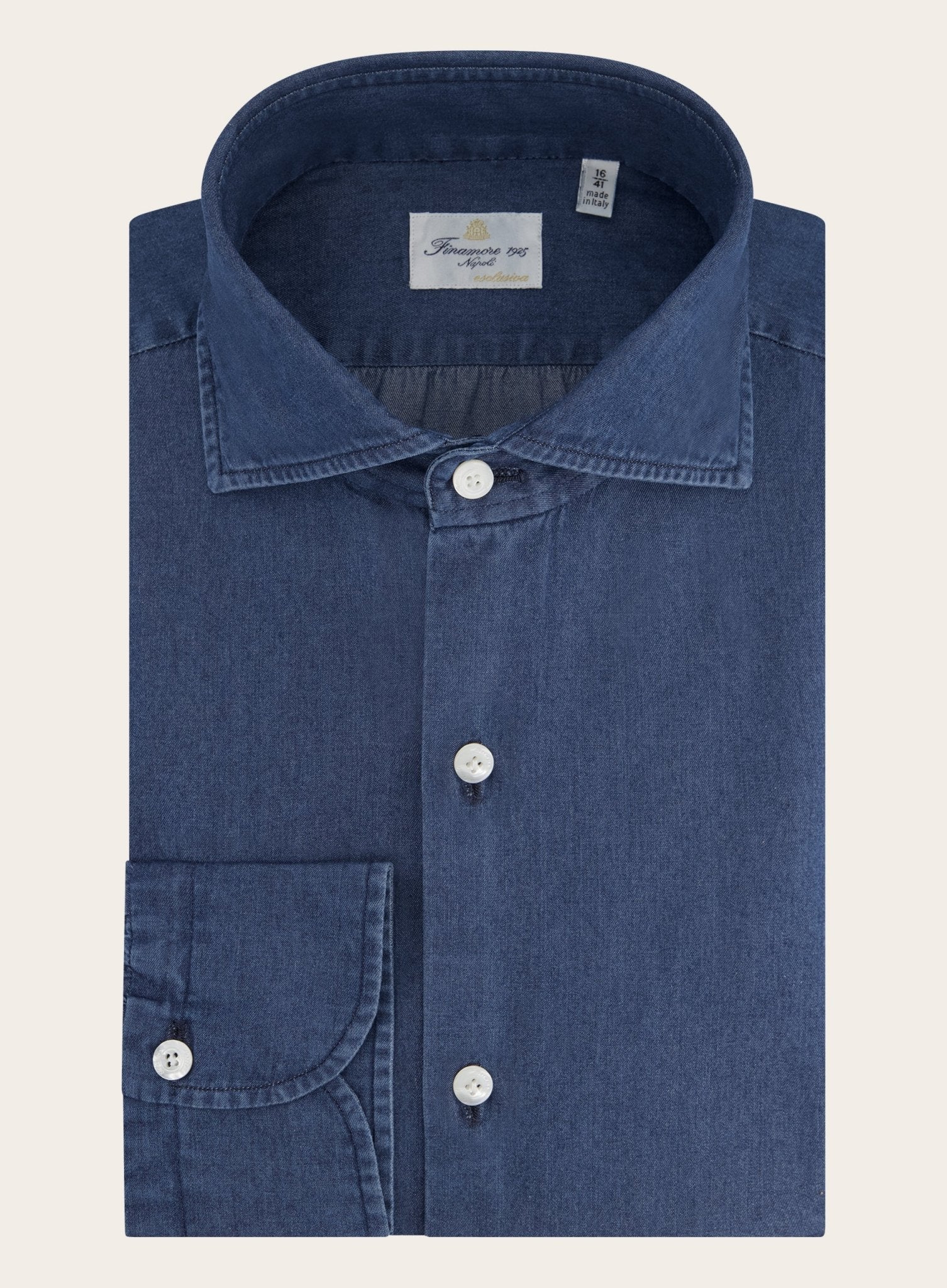 OGER - Finamore - regular-fit denim shirt – OGÉR