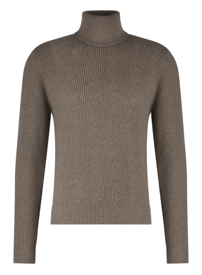 Coltrui van cashmere | TAUPE