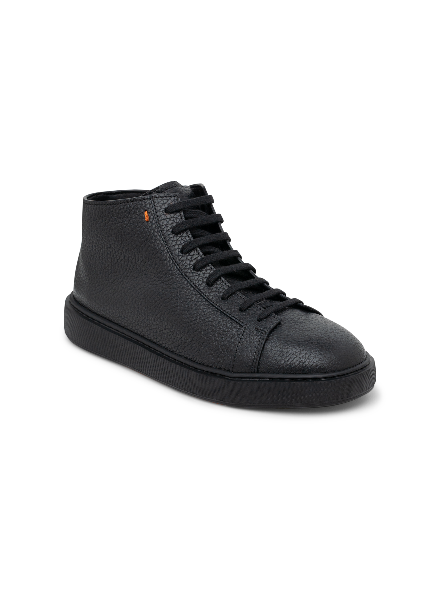 Sneakers van leer | Zwart