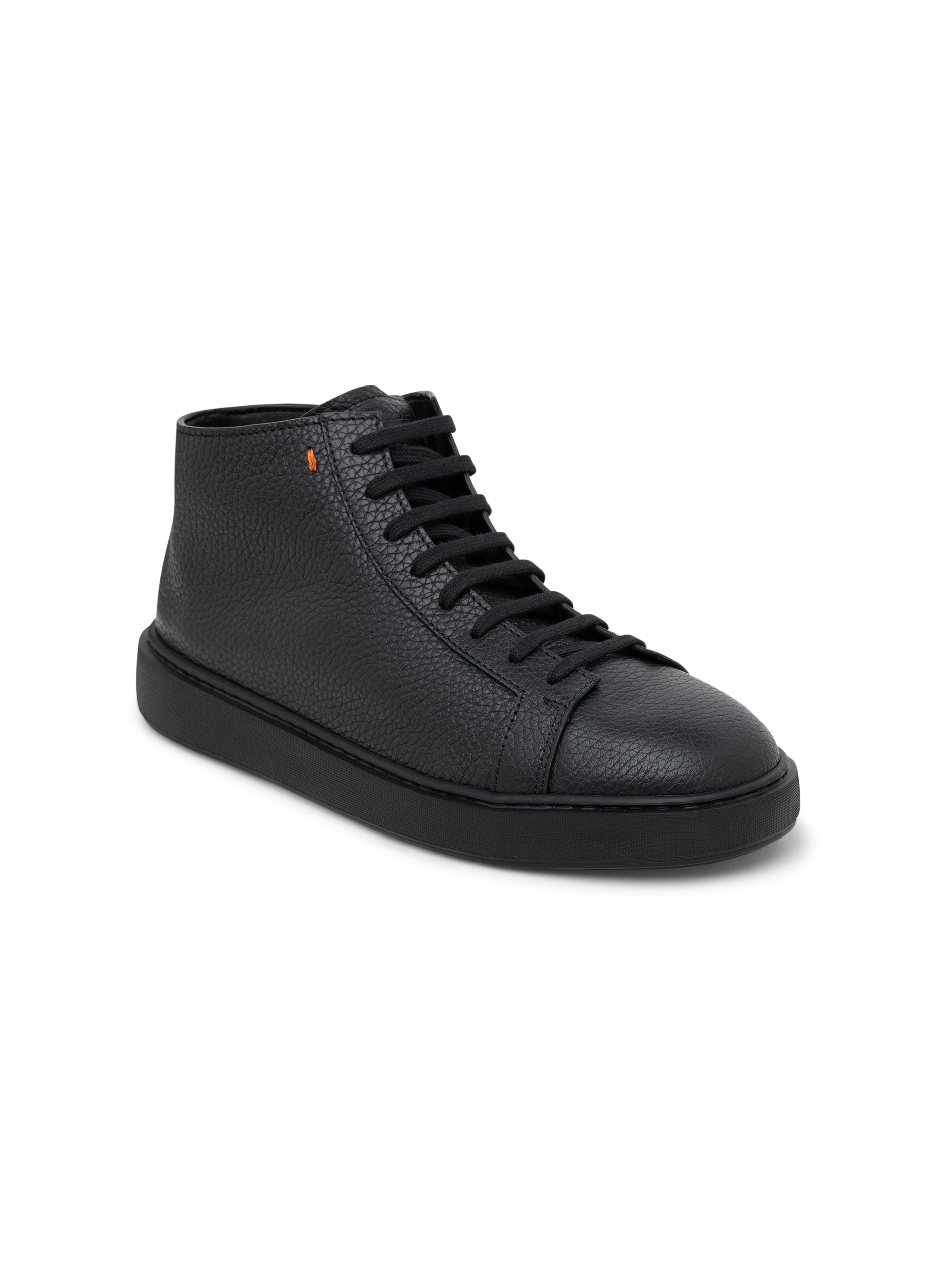 Sneakers van leer | Zwart
