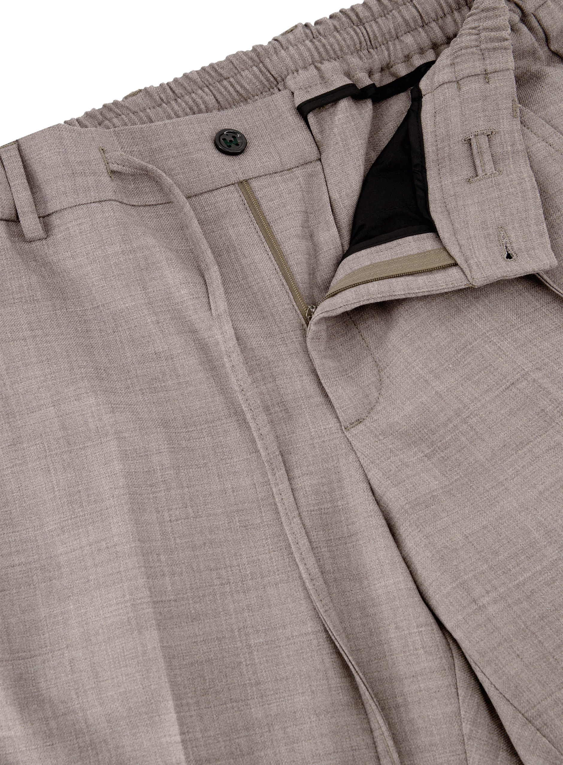Spiaggia jog pantalon van wol | FULL_WIDTH | TAUPE BRUIN