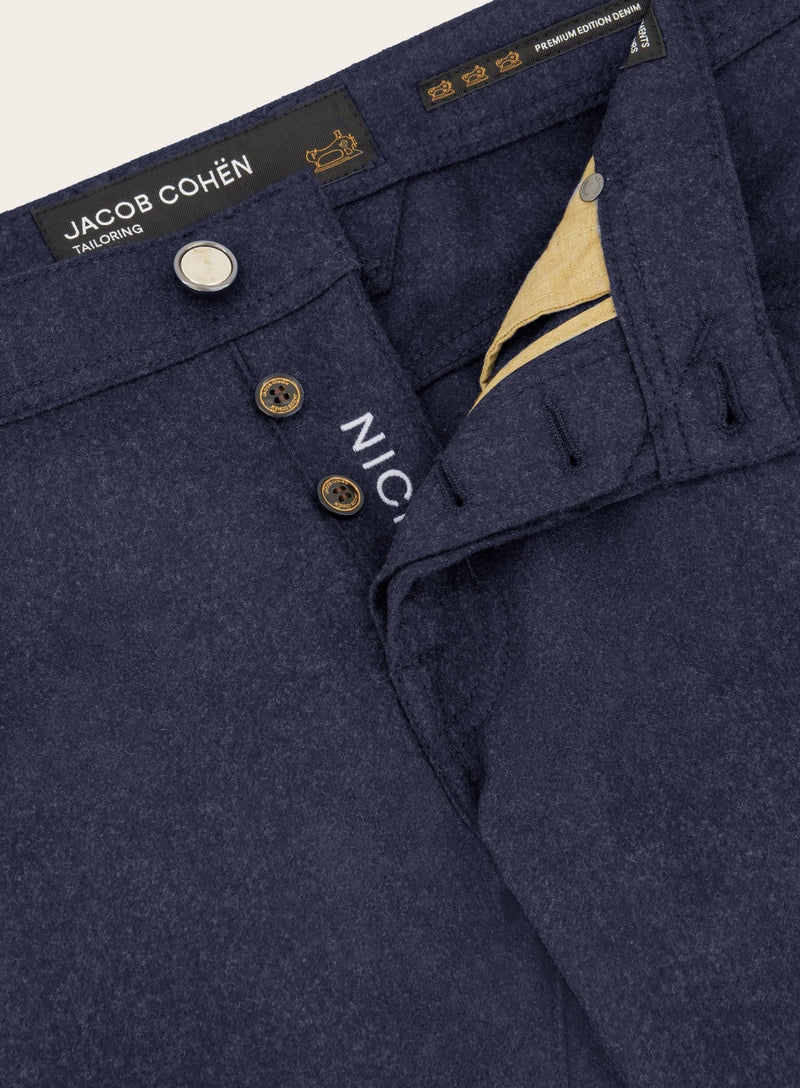 Nick Slim-fit pantalon | FULL_WIDTH | Blauw