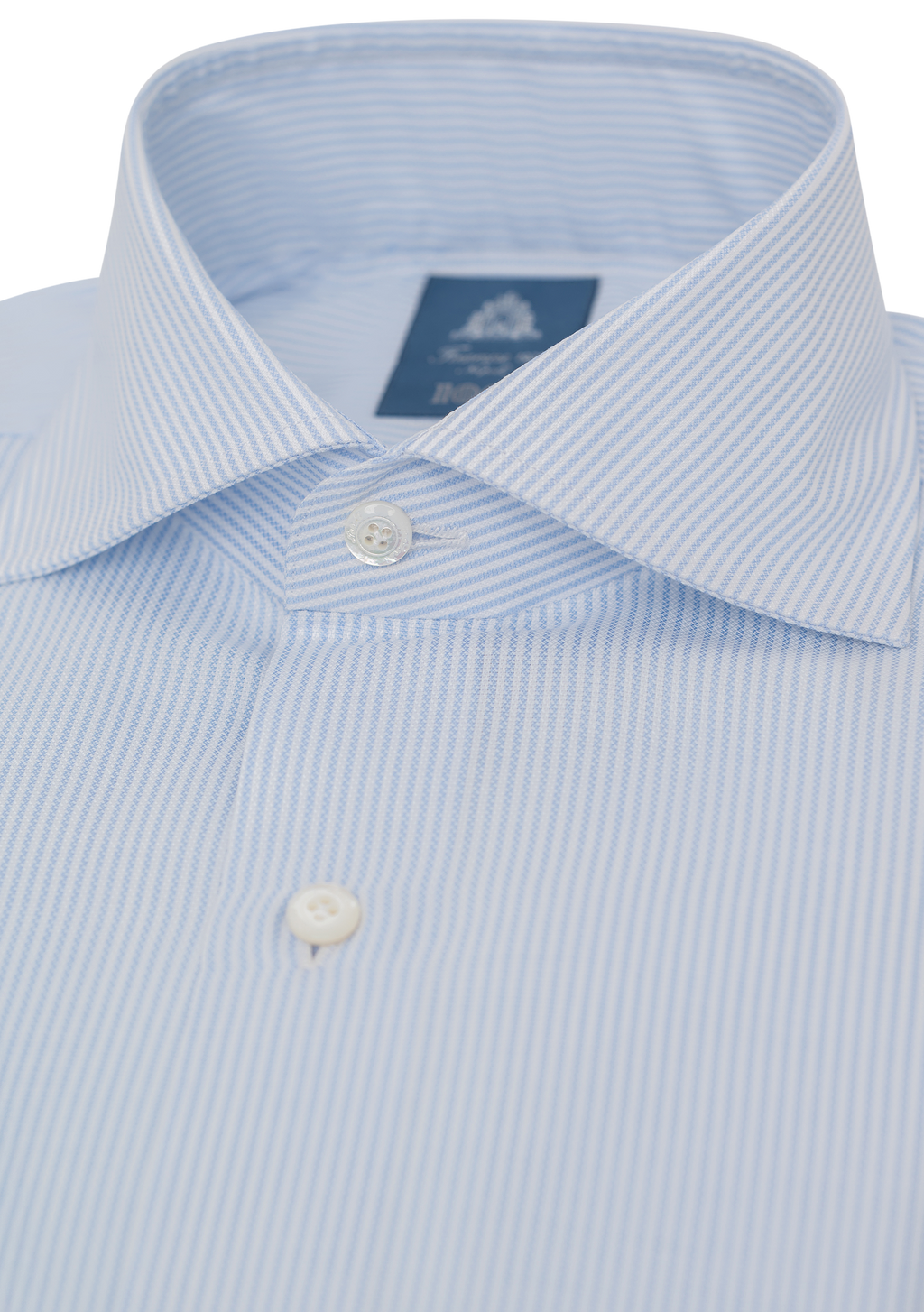 Gestreept napoli shirt van katoen | FULL_WIDTH | L.Blauw