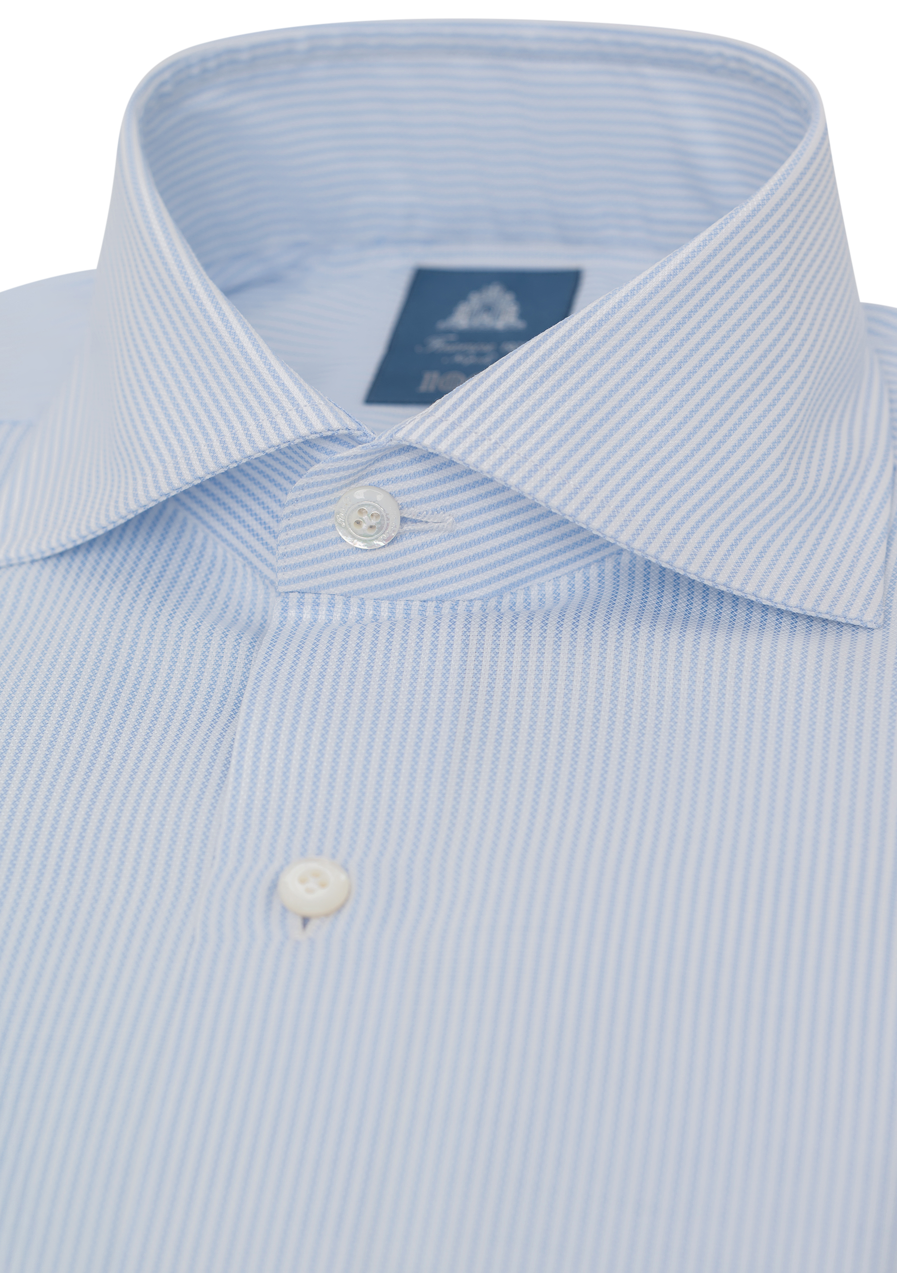 Gestreept napoli shirt van katoen | FULL_WIDTH | L.Blauw