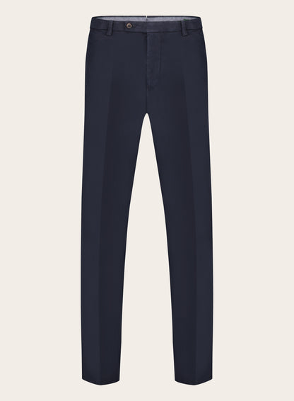 Slim-fit pantalon | BLUE NAVY