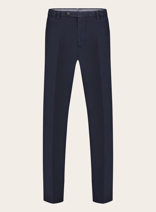 Slim-fit pantalon | BLUE NAVY