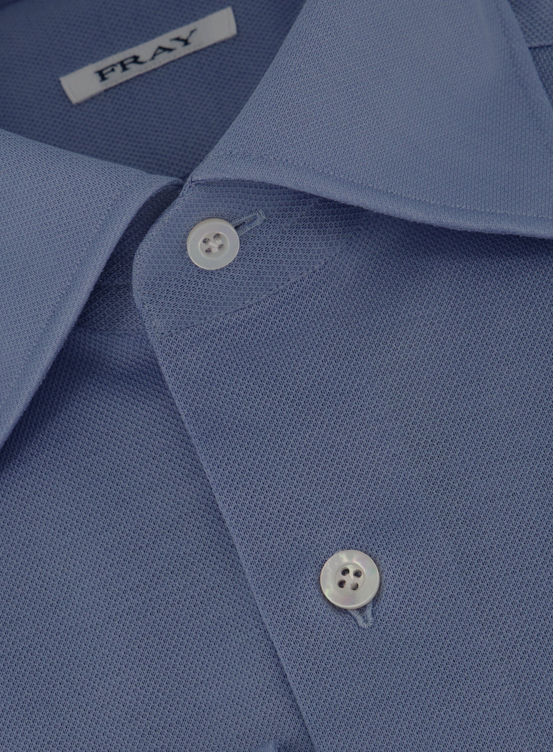 Gabriel overhemd van katoen | FULL_WIDTH | L.Blauw