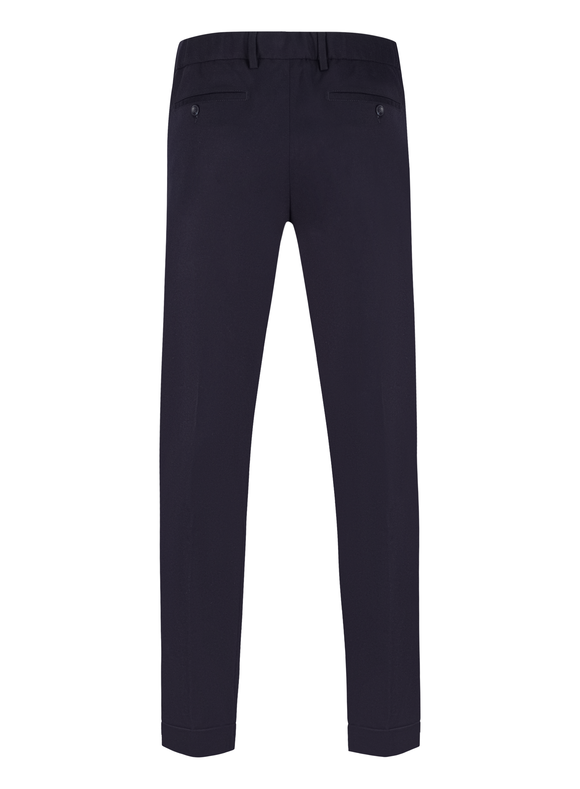 Jog pantalon van wol en cashmere | BLUE NAVY