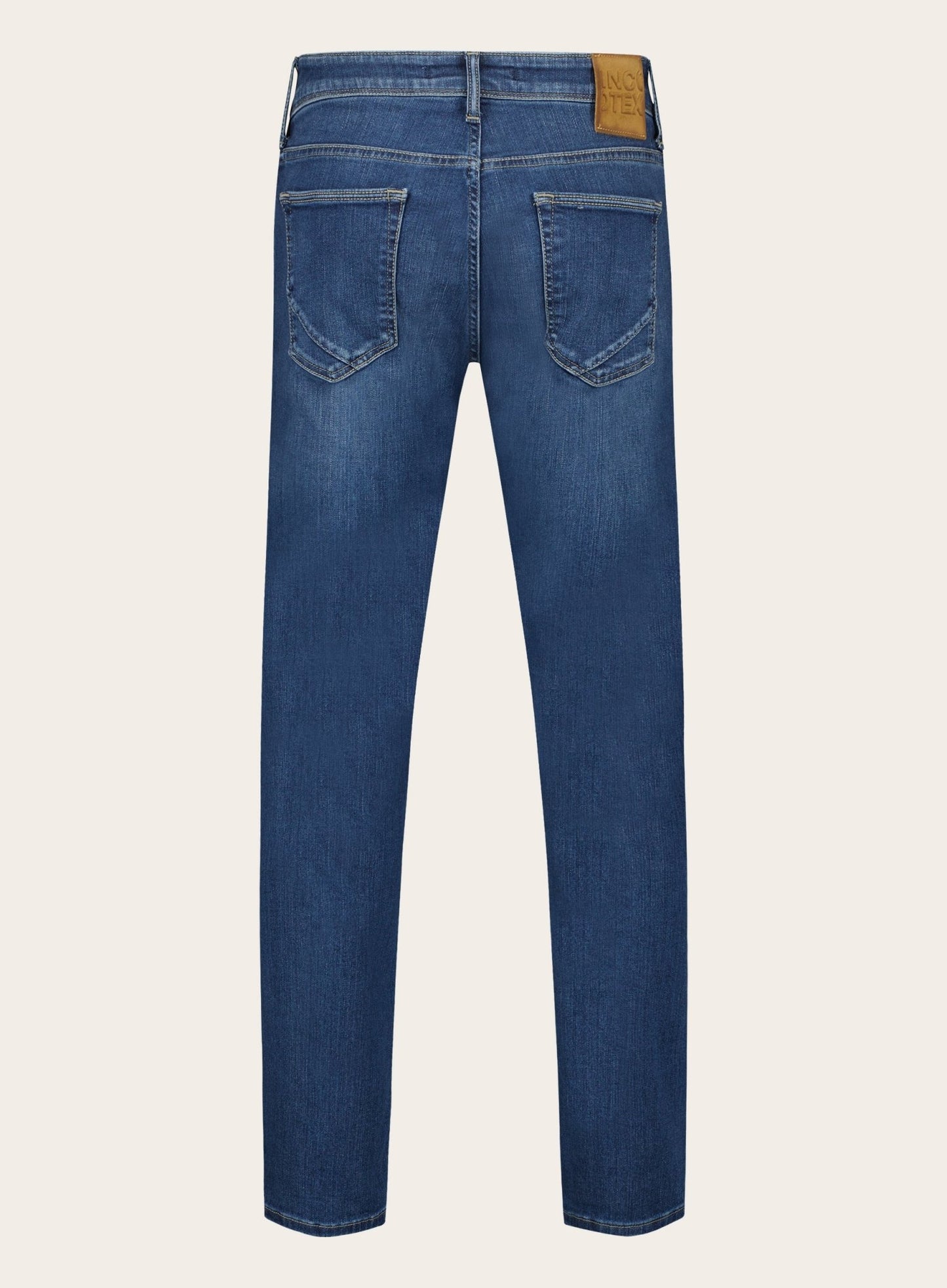 Slim-fit stretch jeans | Blauw