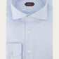 Pied-de-poule shirt van katoen | Blauw