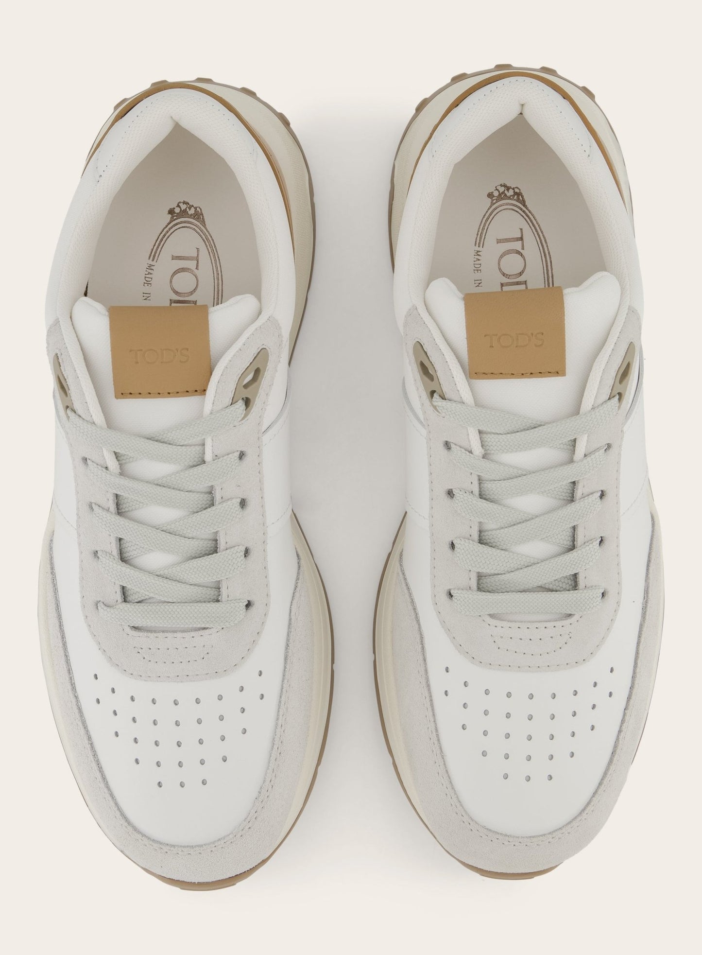 Sneakers van leer | Wit 