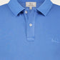 Regular-fit piqué stretch polo | Blauw