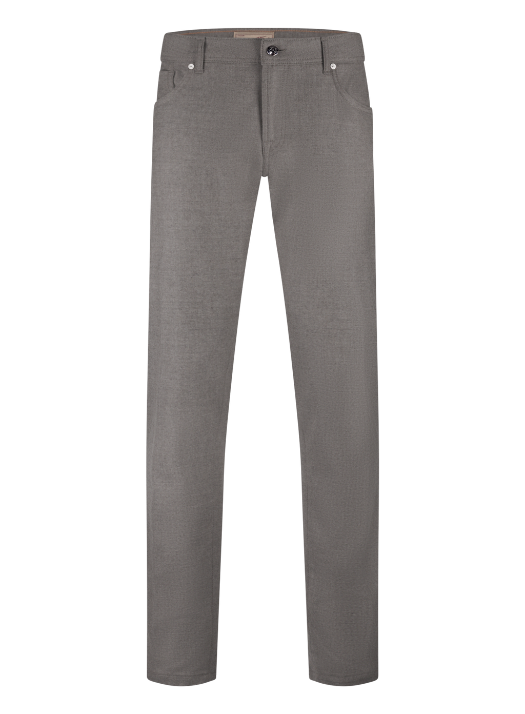5-pocket broek van cashmere | Beige
