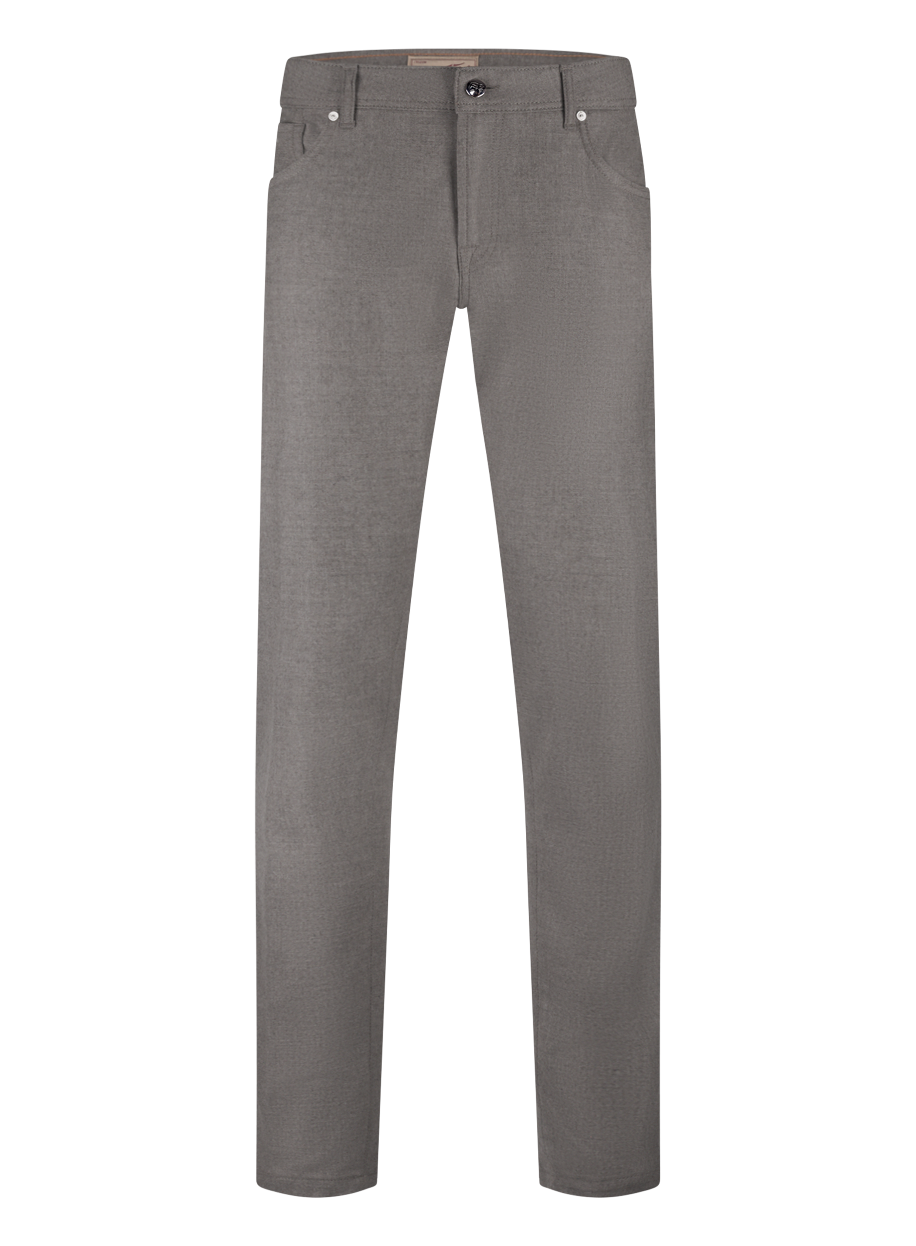 5-pocket broek van cashmere | Beige
