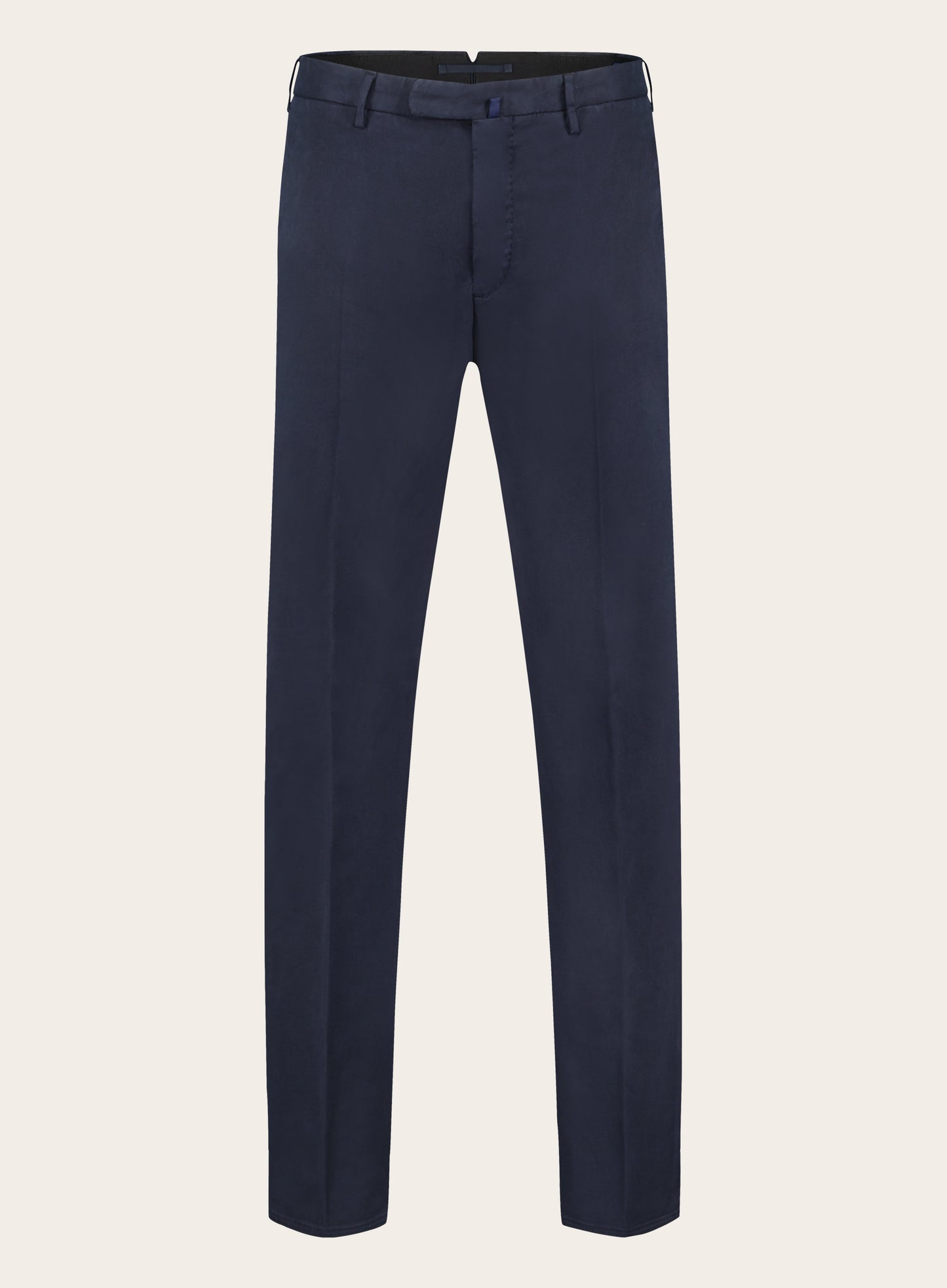 Slim-fit chino van katoen | BLUE NAVY