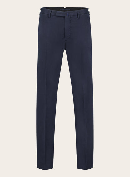 Slim-fit chino van katoen | BLUE NAVY