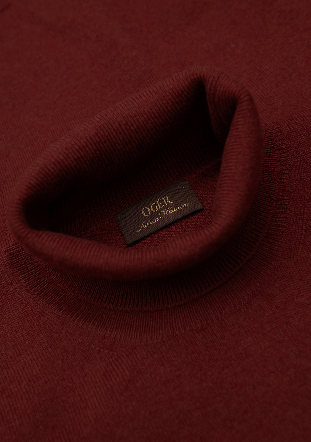Coltrui van virgin wol en cashmere | FULL_WIDTH | Roest