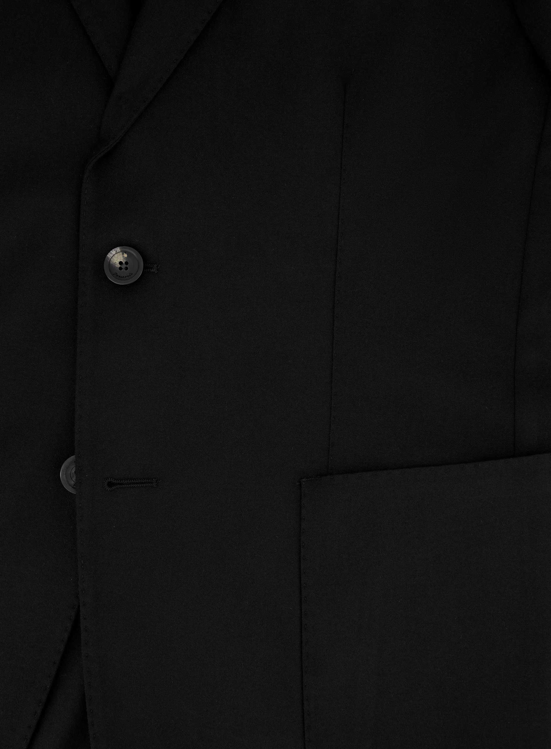 Colbert van cashmere | FULL_WIDTH | Zwart