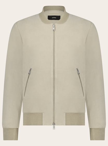 Didier bomberjack van suėde | L.Beige