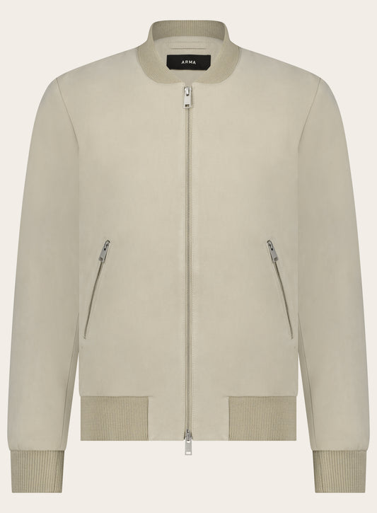 Didier bomberjack van suėde | L.Beige