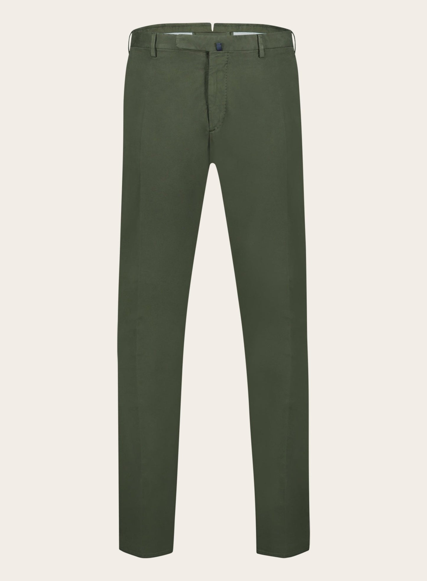 Slim-fit chino van katoen | D.Groen