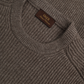 Corduroy crewneck van wol en cashmere | FULL_WIDTH | TAUPE