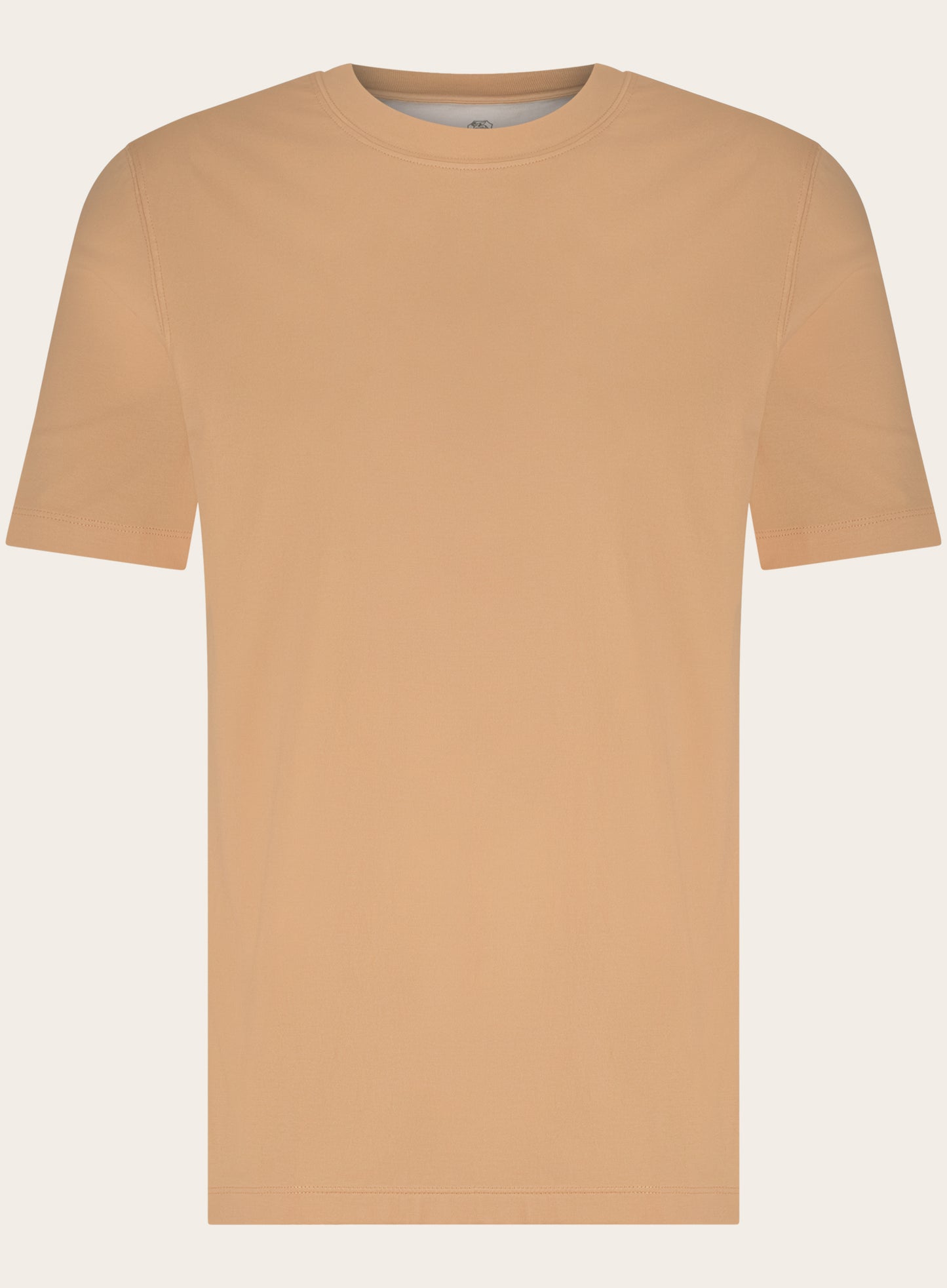 T-shirt van katoen | L.Oranje