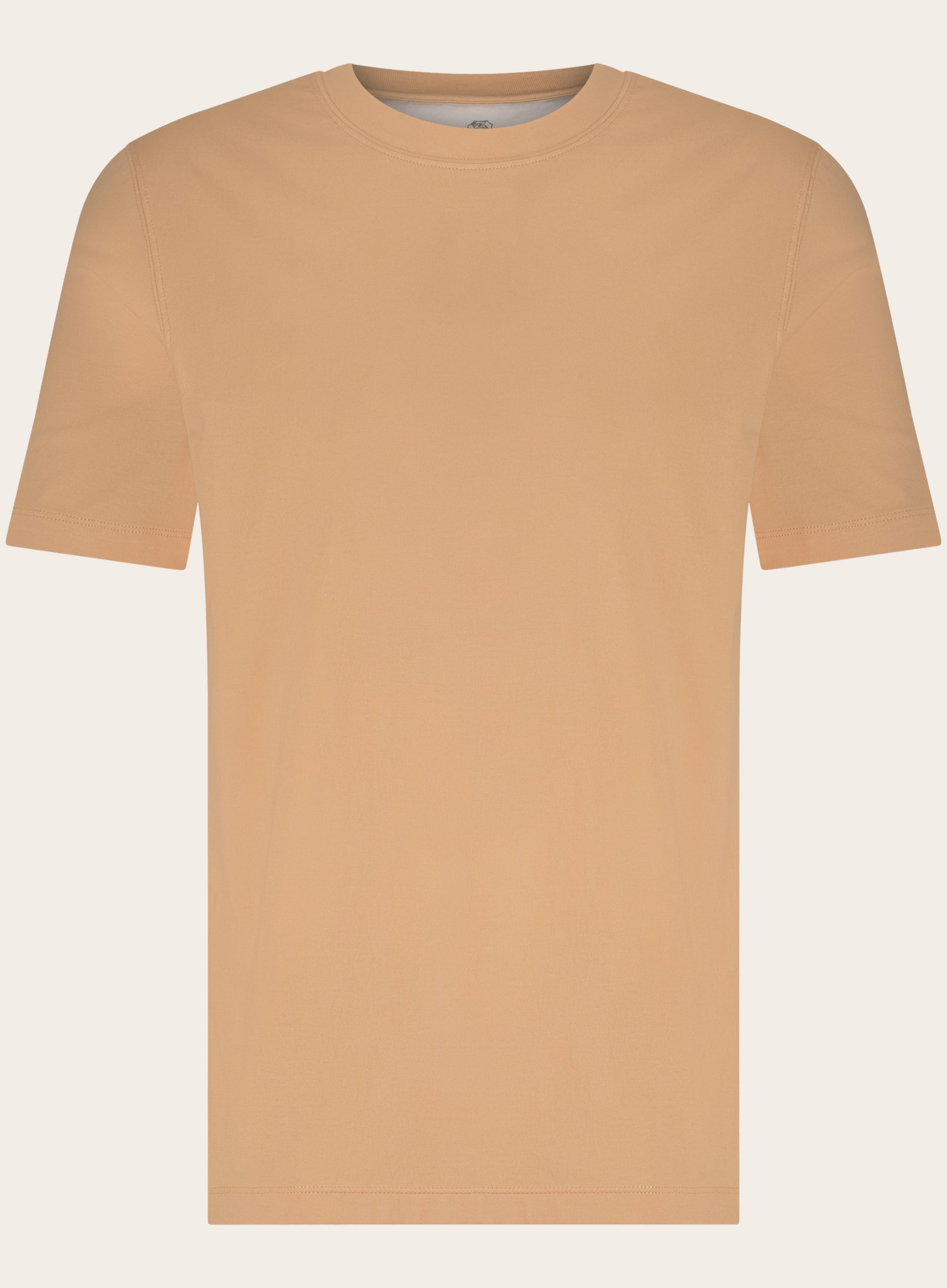 T-shirt van katoen | L.Oranje