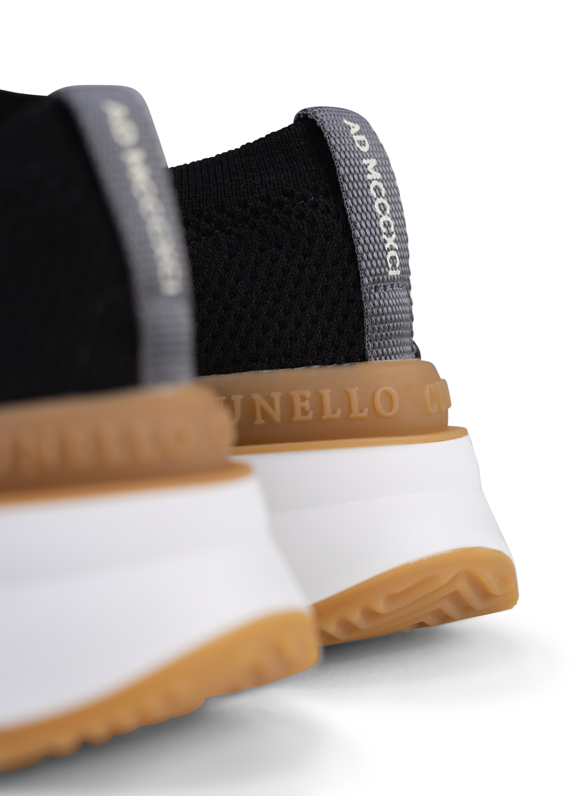 Knitted sneakers van wol | BLUE NAVY